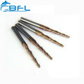 End Mill Cutter Carbide Taper Ball Nose End Mill para madera